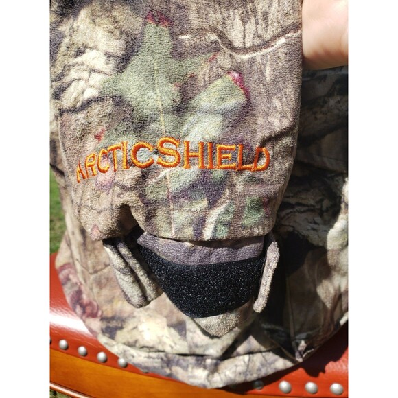 Arctic Shield Coat Men's Med Camo Hunting Front Zip Removal Hood Lined Jacket - Picture 16 of 16